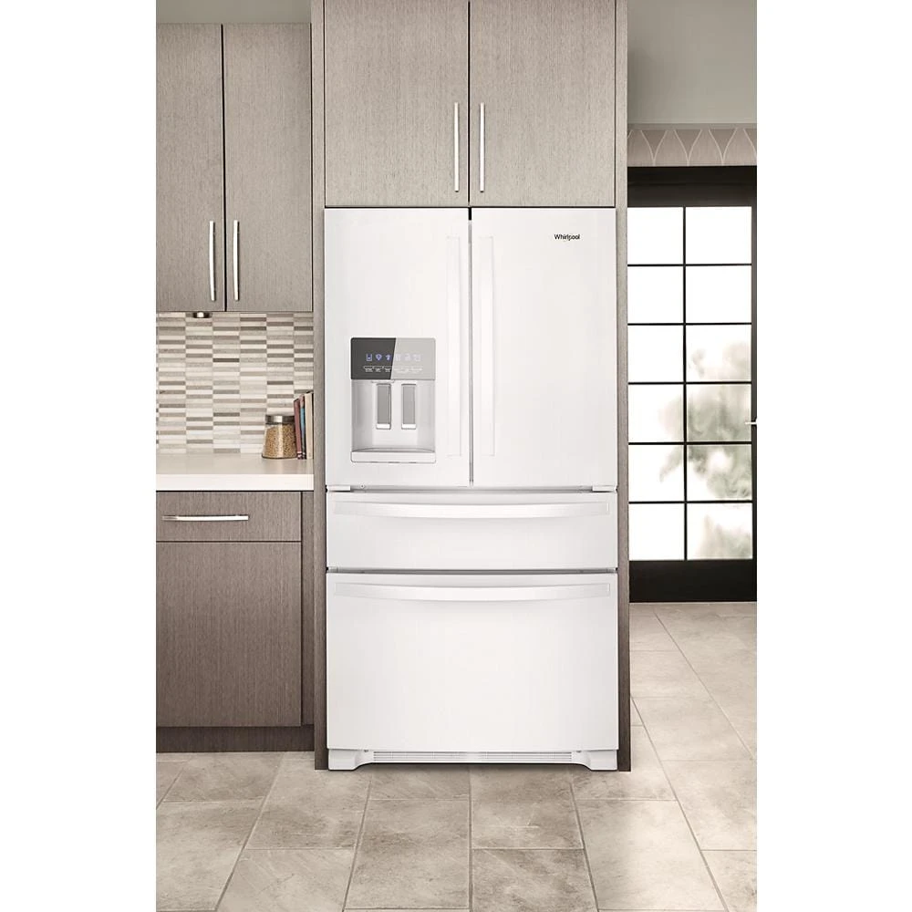 36-Inch Wide French Door Bottom Mount Refrigerator - 25 cu. ft. WRMF3636RW