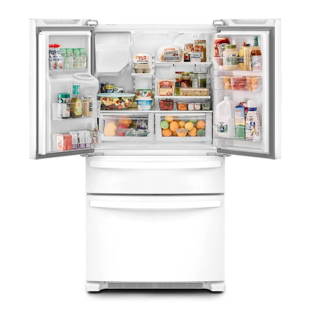 36-Inch Wide French Door Bottom Mount Refrigerator - 25 cu. ft. WRMF3636RW