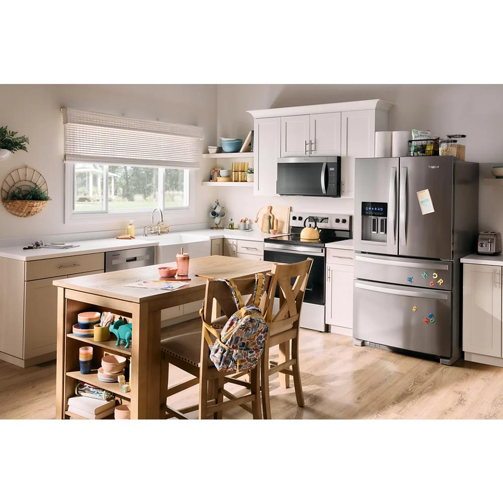 36-Inch Wide French Door Bottom Mount Refrigerator - 25 cu. ft. WRMF3636RZ