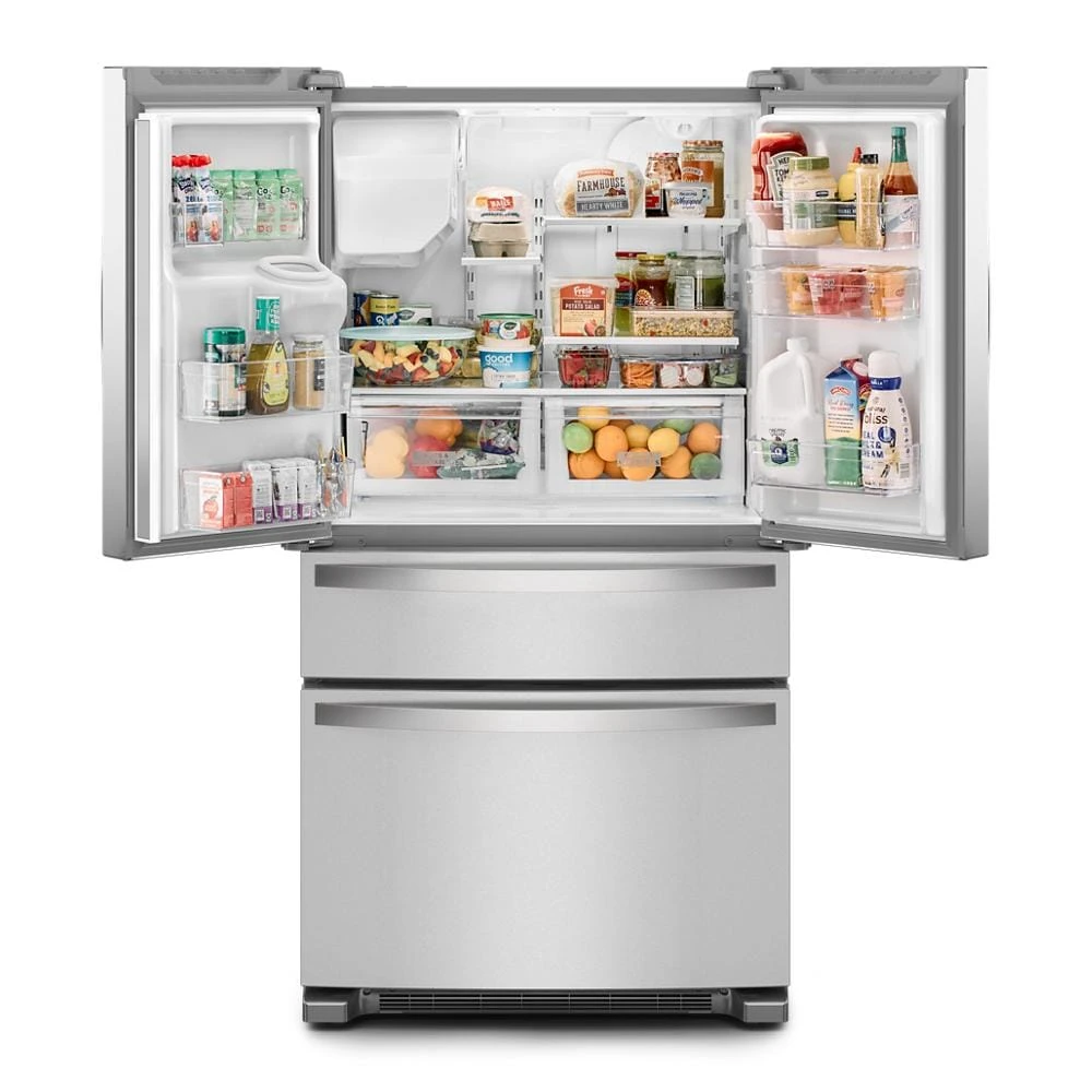 36-Inch Wide French Door Bottom Mount Refrigerator - 25 cu. ft. WRMF3636RZ