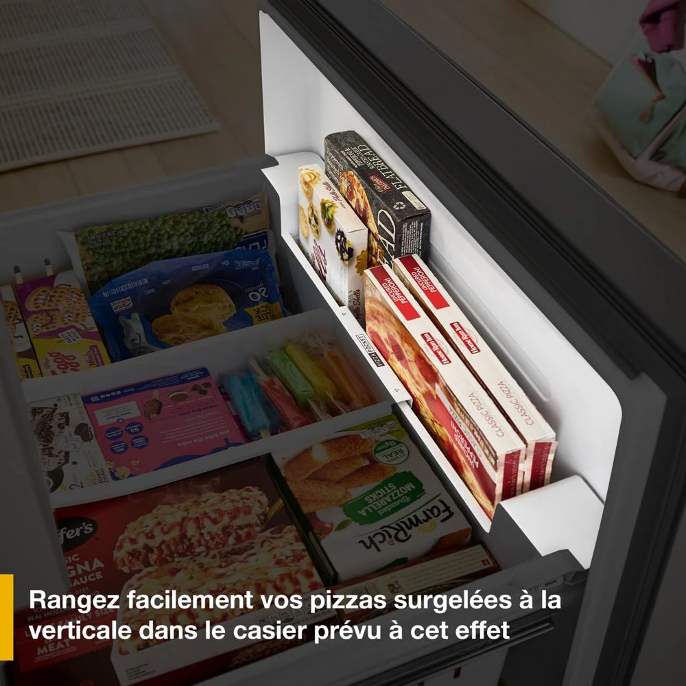 29 Cu. Ft. Family-Sized Capacity French Door Refrigerator with Flexible Temperature Drawer WRMF3636SV