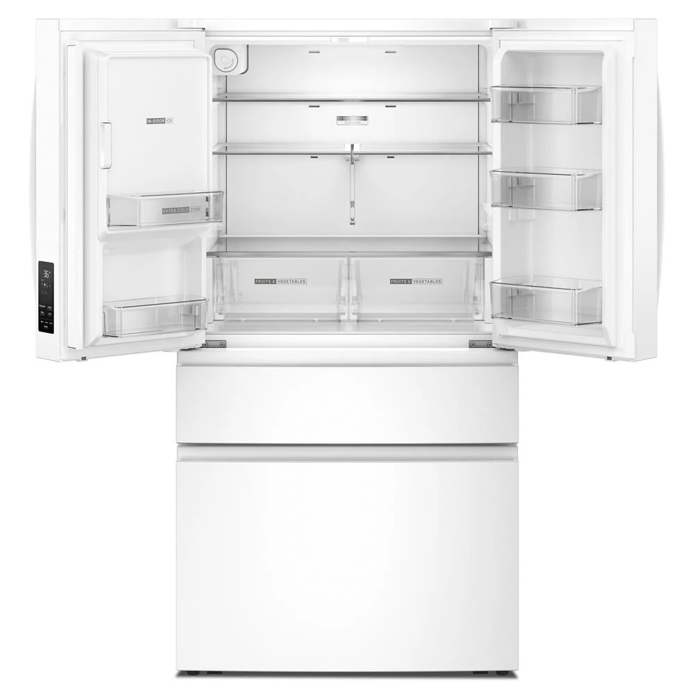 29 Cu. Ft. Family-Sized Capacity French Door Refrigerator with Flexible Temperature Drawer WRMF3636SW