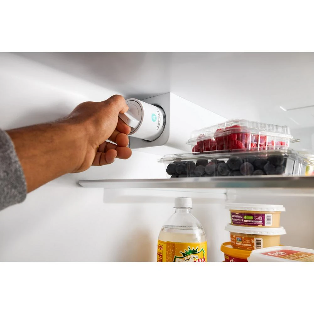 29 Cu. Ft. Family-Sized Capacity French Door Refrigerator with Flexible Temperature Drawer WRMF3636SW