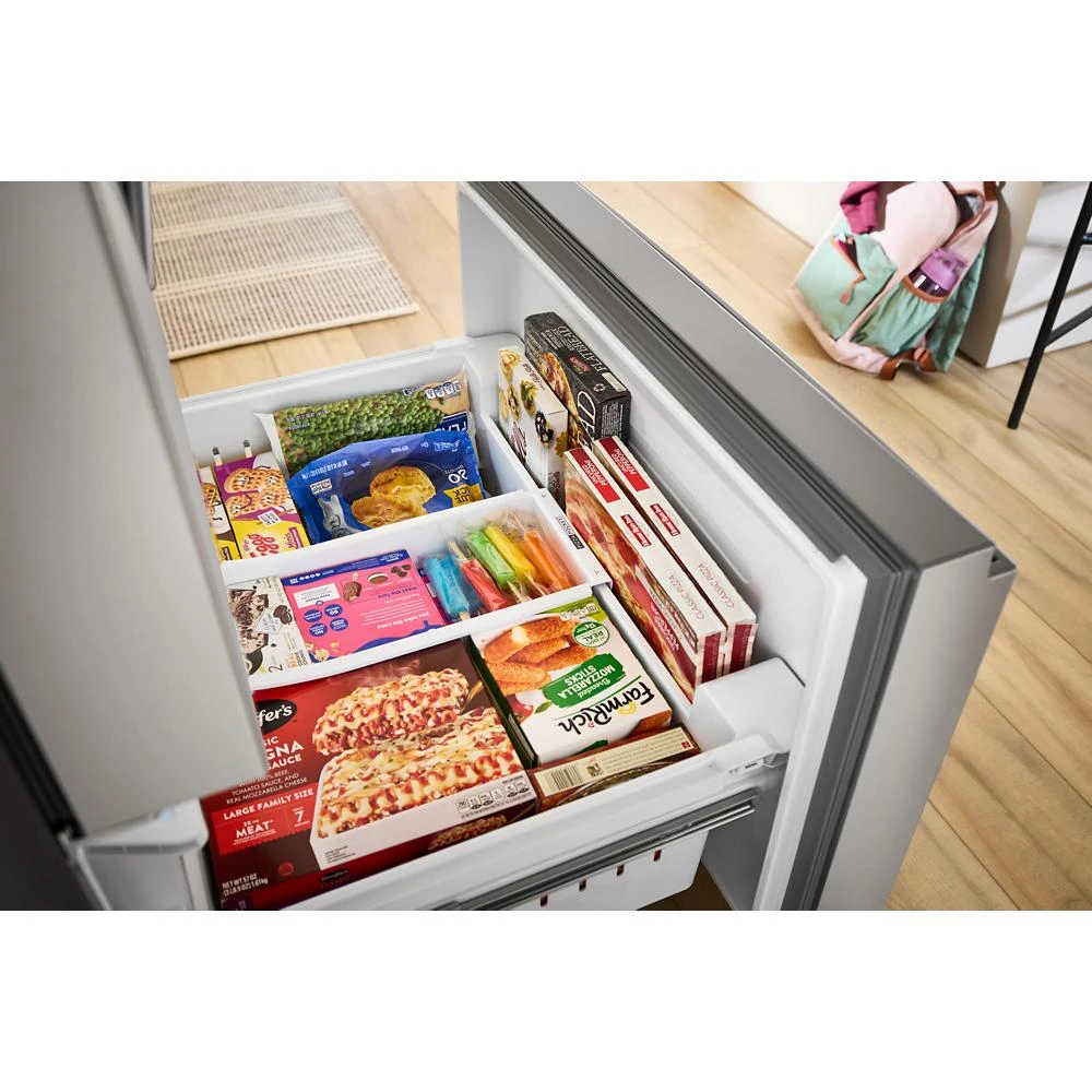 29 Cu. Ft. Family-Sized Capacity French Door Refrigerator with Flexible Temperature Drawer WRMF3636SZ