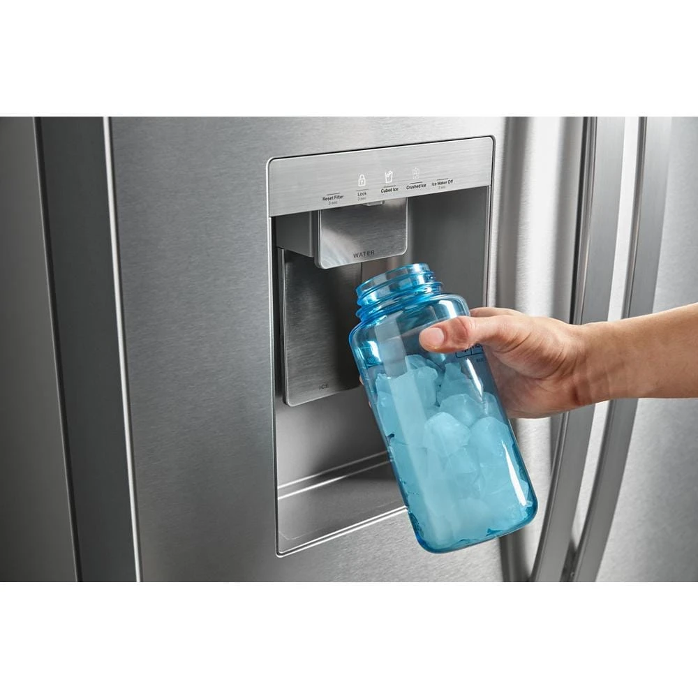 29 Cu. Ft. Family-Sized Capacity French Door Refrigerator with Flexible Temperature Drawer WRMF3636SZ