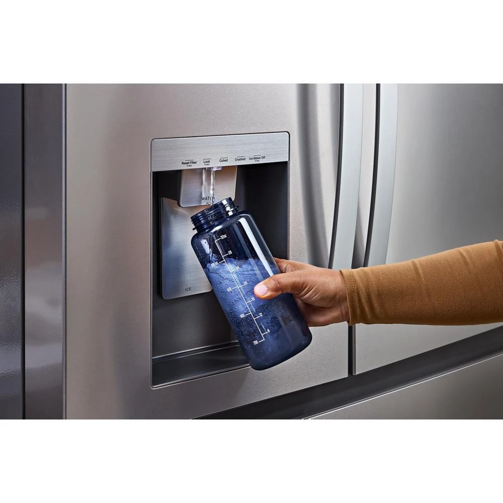 29 Cu. Ft. Family-Sized Capacity French Door Refrigerator with Flexible Temperature Drawer WRMF3636SZ