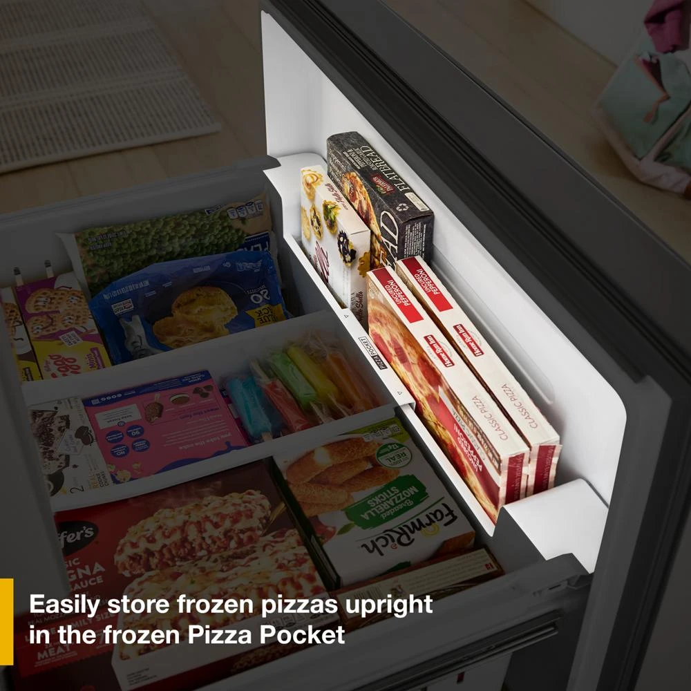 29 Cu. Ft. Family-Sized Capacity French Door Refrigerator with Flexible Temperature Drawer WRMF3736SW