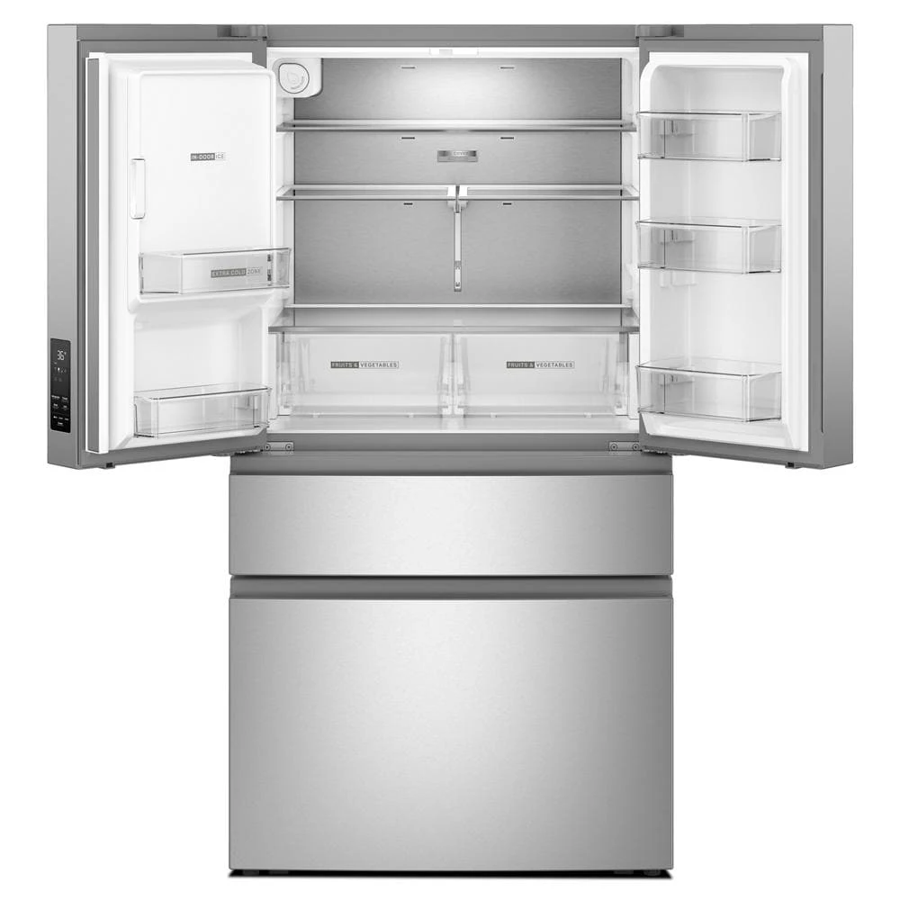 29 Cu. Ft. Family-Sized Capacity French Door Refrigerator with Flexible Temperature Drawer WRMF3736SZ