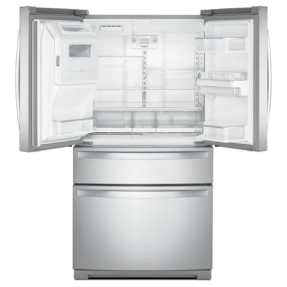 36-inch Wide 4 Door Refrigerator with Prep and Store Bins - 26 Cu. Ft. WRMF7736PZ