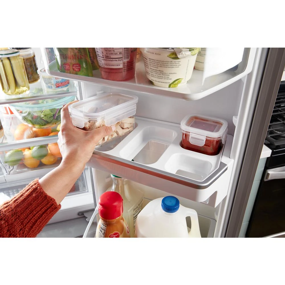 36-inch Wide 4 Door Refrigerator with Prep and Store Bins - 26 Cu. Ft. WRMF7736PZ