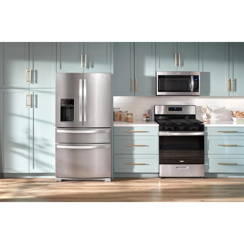 36-inch Wide 4 Door Refrigerator with Prep and Store Bins - 26 Cu. Ft. WRMF7736PZ