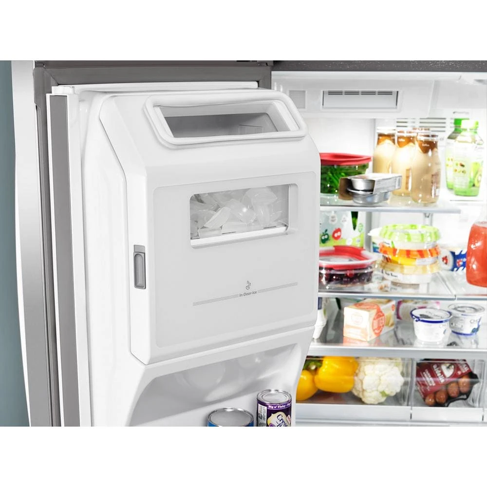 36-inch Wide 4 Door Refrigerator with Prep and Store Bins - 26 Cu. Ft. WRMF7736PZ