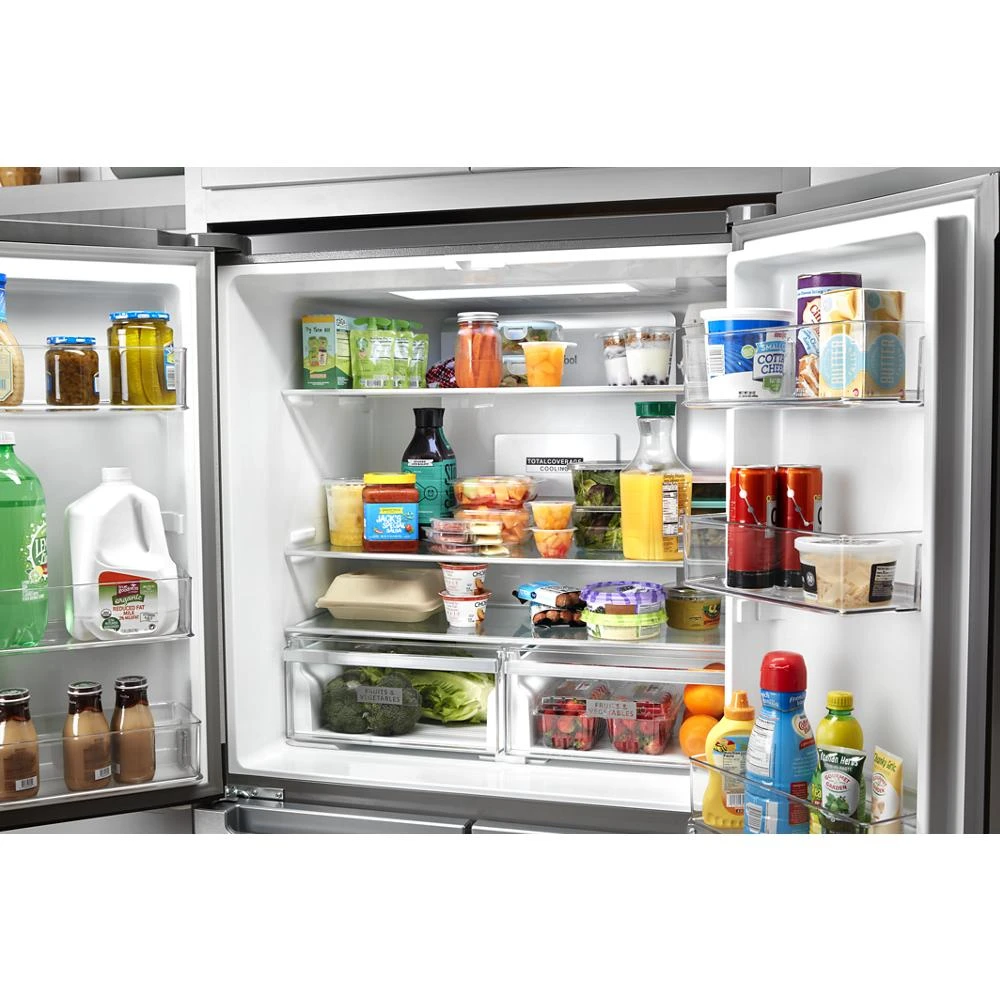 36-inch Wide Counter Depth 4 Door Refrigerator - 19.4 cu. ft. WRQA59CNKZ