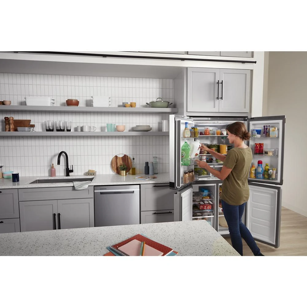 36-inch Wide Counter Depth 4 Door Refrigerator - 19.4 cu. ft. WRQA59CNKZ