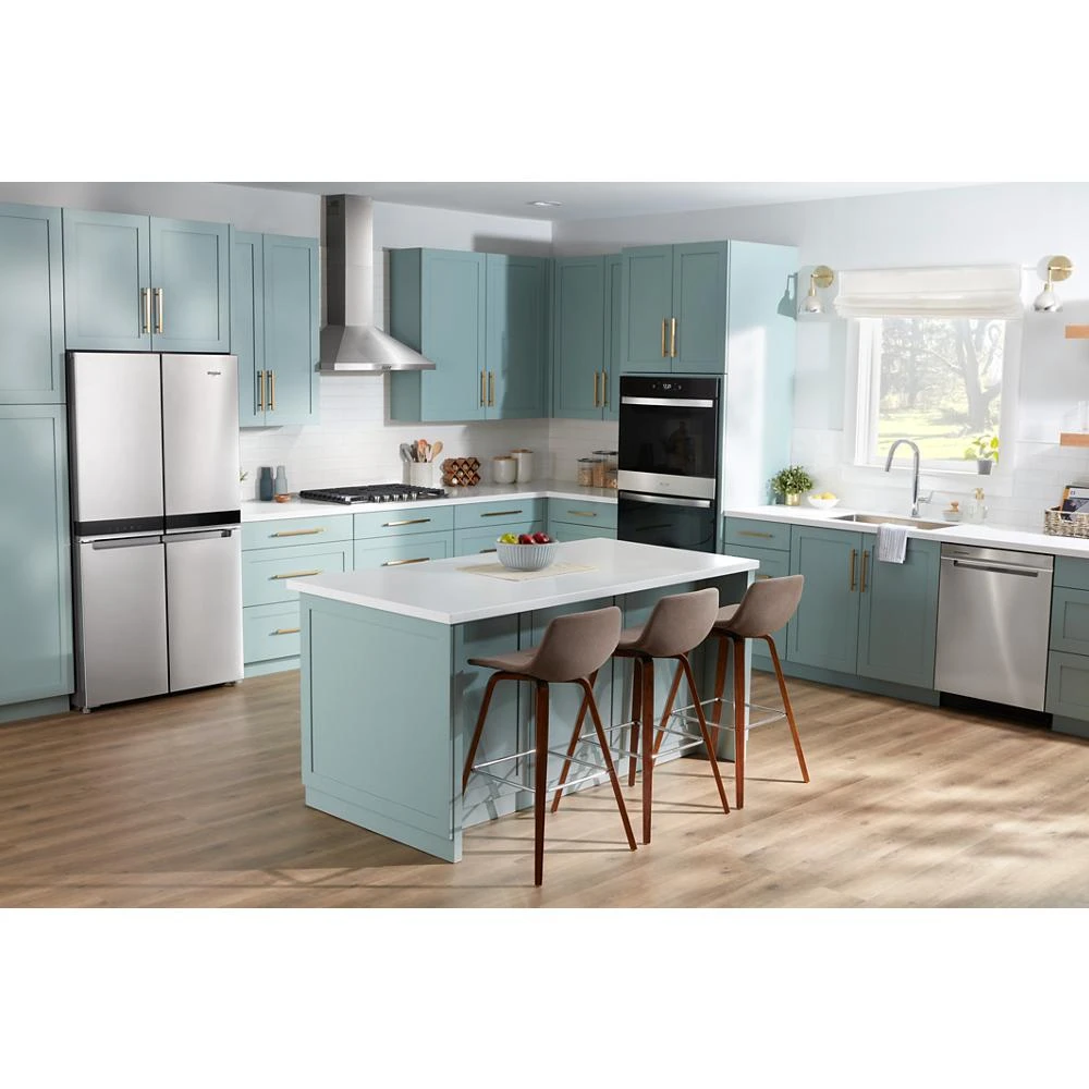 36-inch Wide Counter Depth 4 Door Refrigerator - 19.4 cu. ft. WRQA59CNKZ