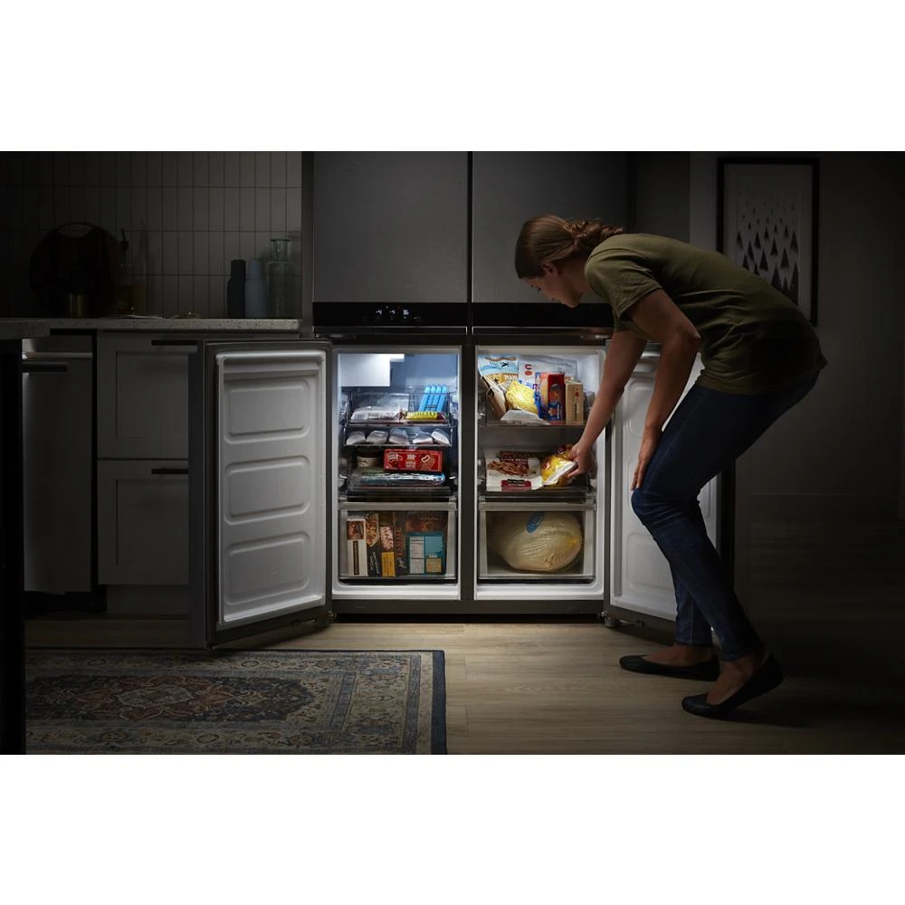 36-inch Wide Counter Depth 4 Door Refrigerator - 19.4 cu. ft. WRQA59CNKZ