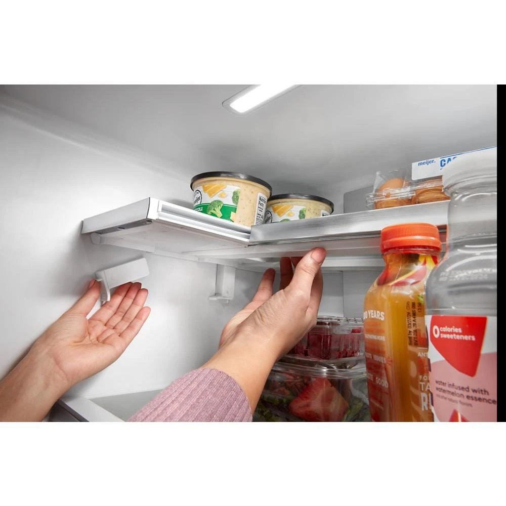 36-Inch Counter Depth 4 Door Refrigerator with Ice Maker in Door WRQC7836RZ