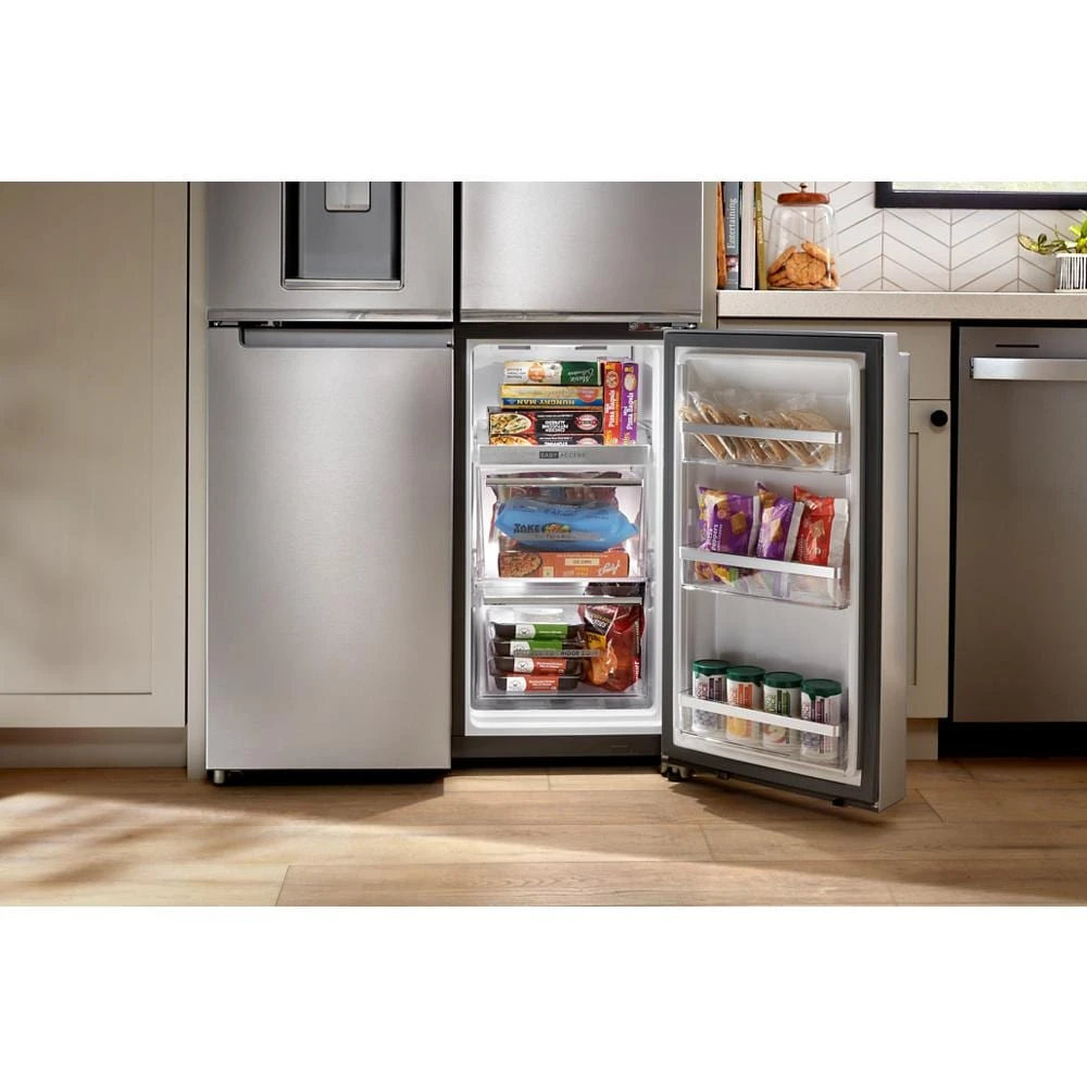 36-Inch Counter Depth 4 Door Refrigerator with Ice Maker in Door WRQC7836RZ