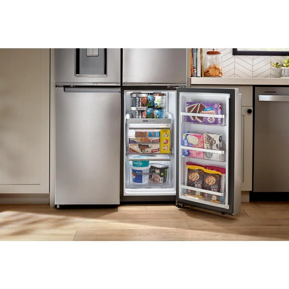36-Inch Counter Depth 4 Door Refrigerator with Ice Maker in Door WRQC7836RZ