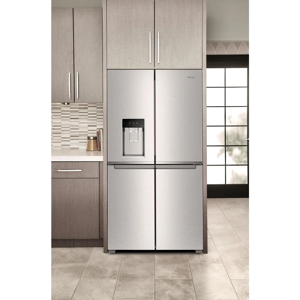 36-Inch Counter Depth 4 Door Refrigerator with Ice Maker in Door WRQC7836RZ