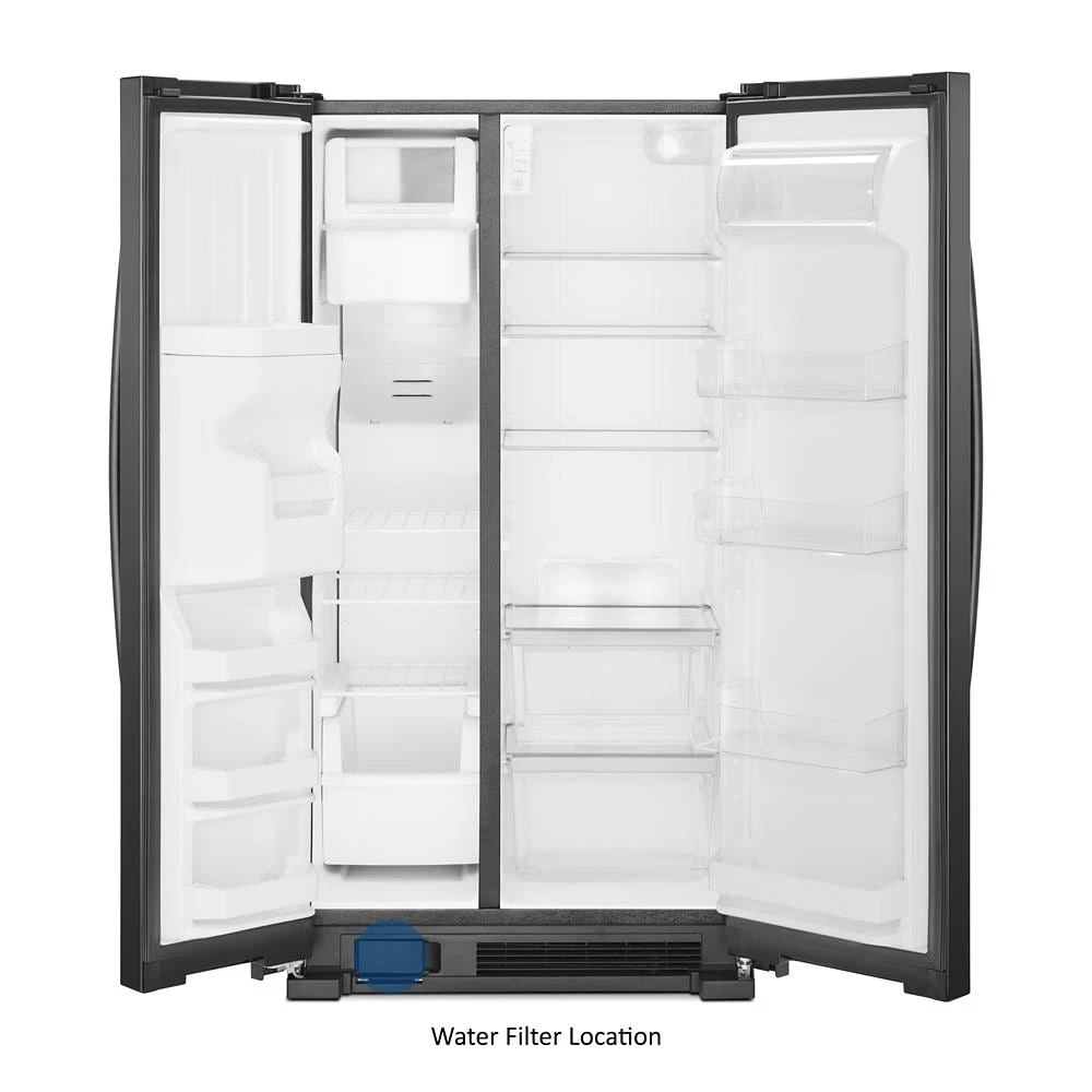 33-inch Wide Side-by-Side Refrigerator - 21 cu. ft. WRS311SDHB