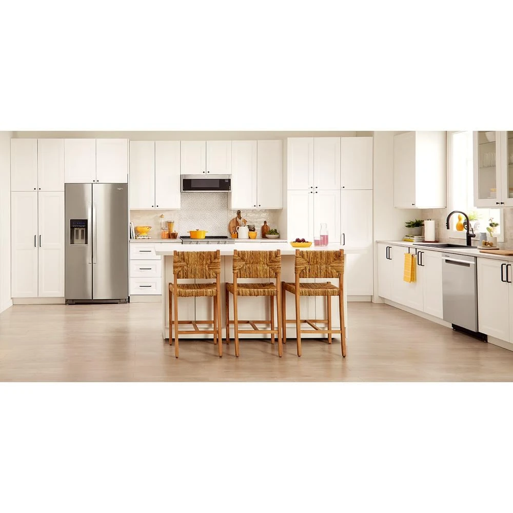 33-inch Wide Side-by-Side Refrigerator - 22 cu. ft. WRS312SNHM