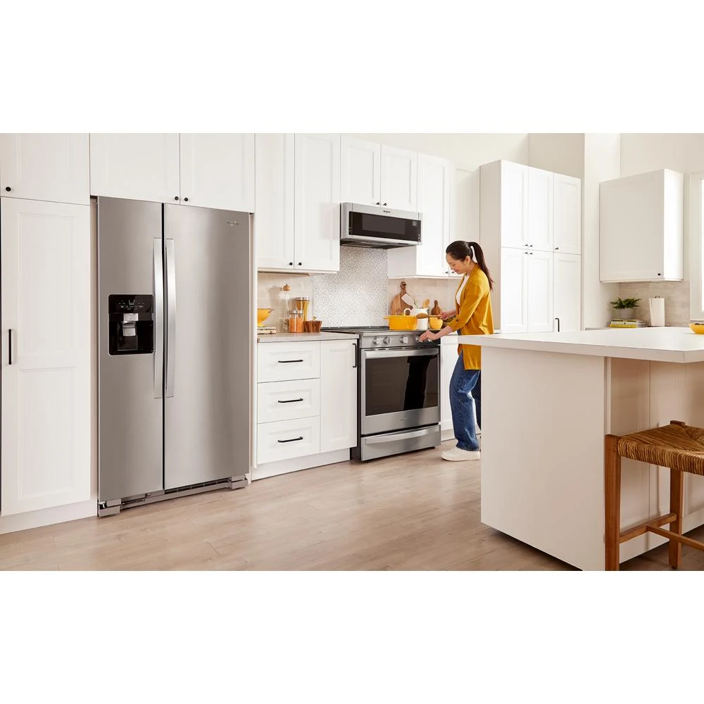 33-inch Wide Side-by-Side Refrigerator - 22 cu. ft. WRS312SNHM