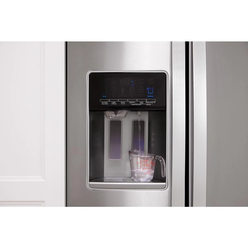 33-inch Wide Side-by-Side Refrigerator - 22 cu. ft. WRS312SNHM