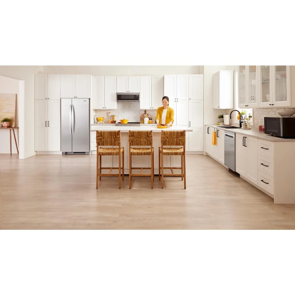 33-inch Wide Side-by-Side Refrigerator - 22 cu. ft. WRS312SNHM
