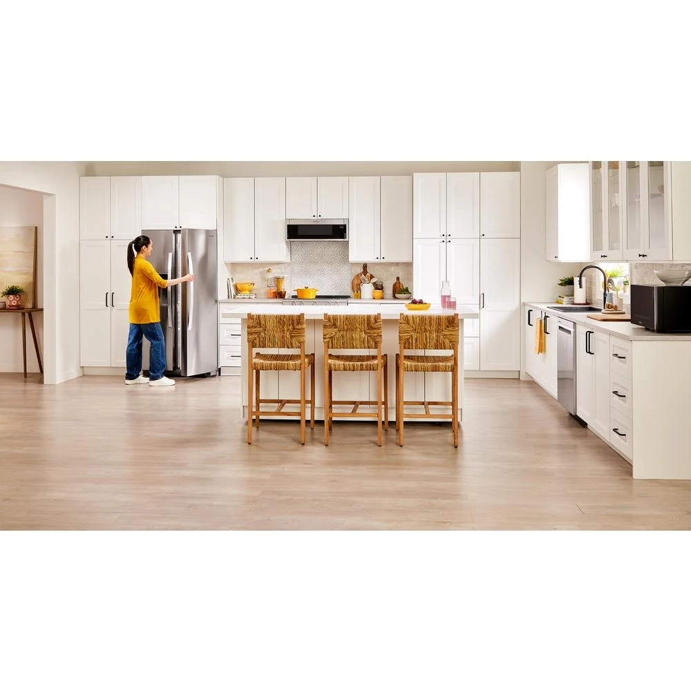 33-inch Wide Side-by-Side Refrigerator - 22 cu. ft. WRS312SNHM