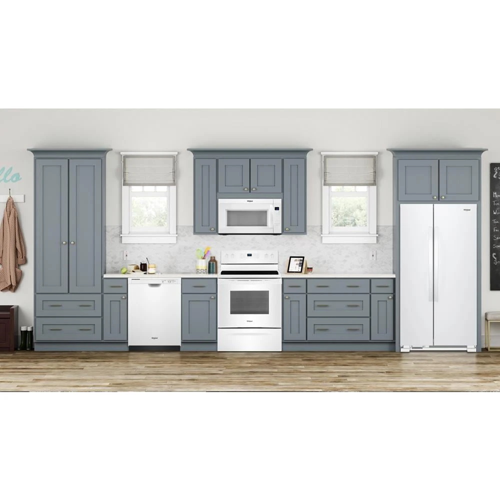 33-inch Wide Side-by-Side Refrigerator - 22 cu. ft. WRS312SNHW
