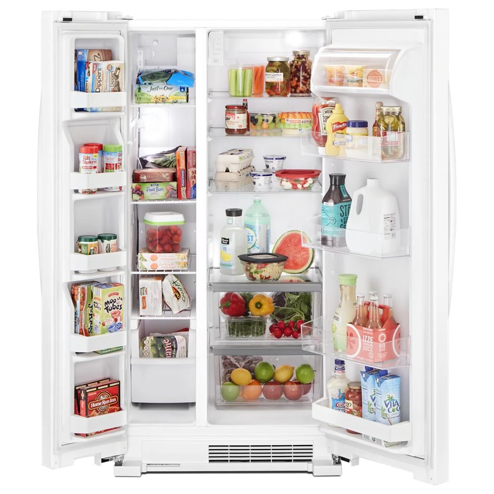 33-inch Wide Side-by-Side Refrigerator - 22 cu. ft. WRS312SNHW