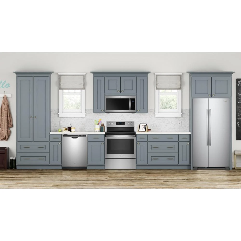 36-inch Wide Side-by-Side Refrigerator - 25 cu. ft. WRS315SNHM