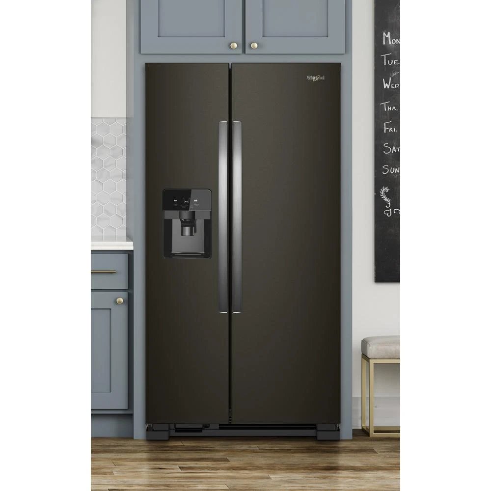 33-inch Wide Side-by-Side Refrigerator - 21 cu. ft. WRS321SDHV
