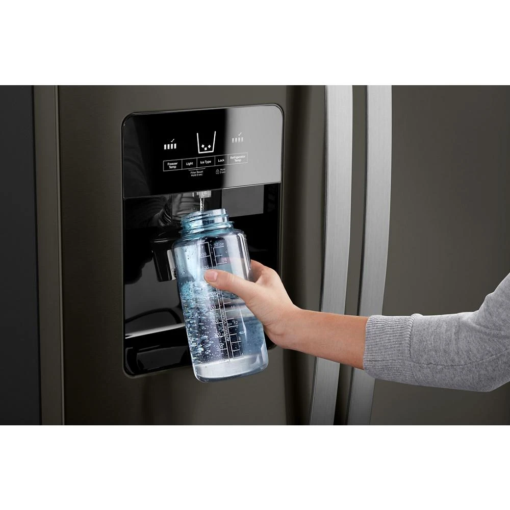 33-inch Wide Side-by-Side Refrigerator - 21 cu. ft. WRS321SDHV