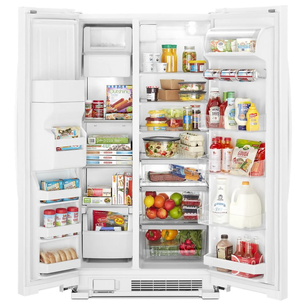 33-inch Wide Side-by-Side Refrigerator - 21 cu. ft. WRS321SDHW