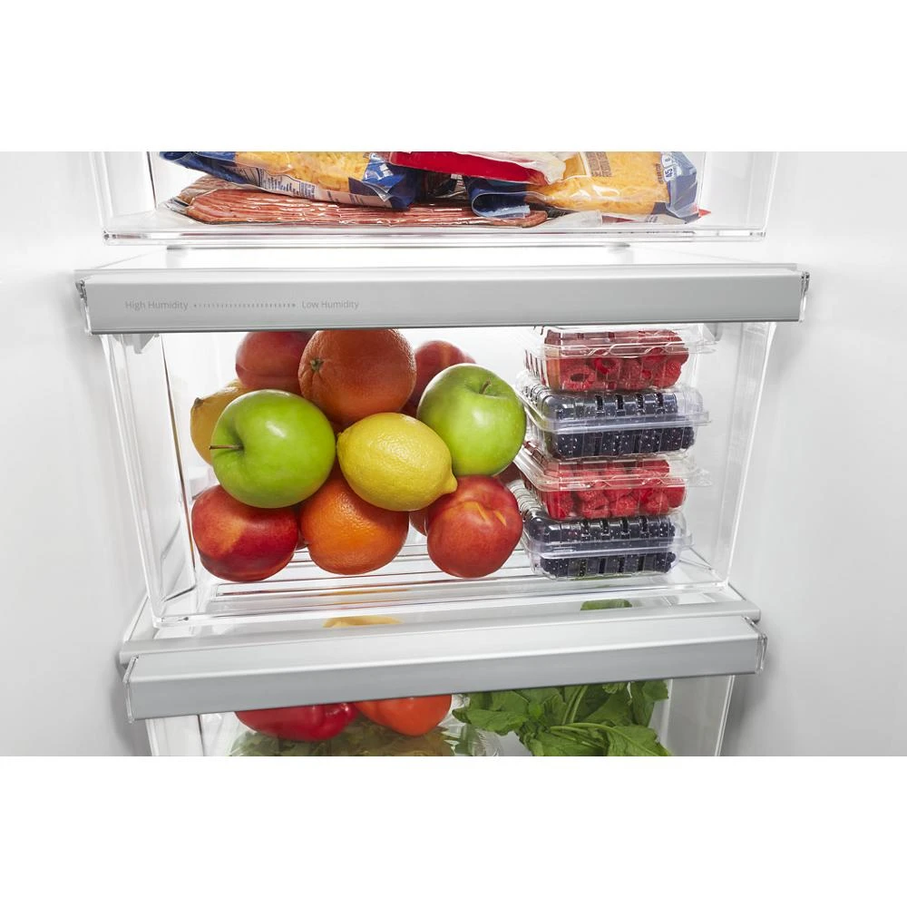 33-inch Wide Side-by-Side Refrigerator - 21 cu. ft. WRS321SDHW