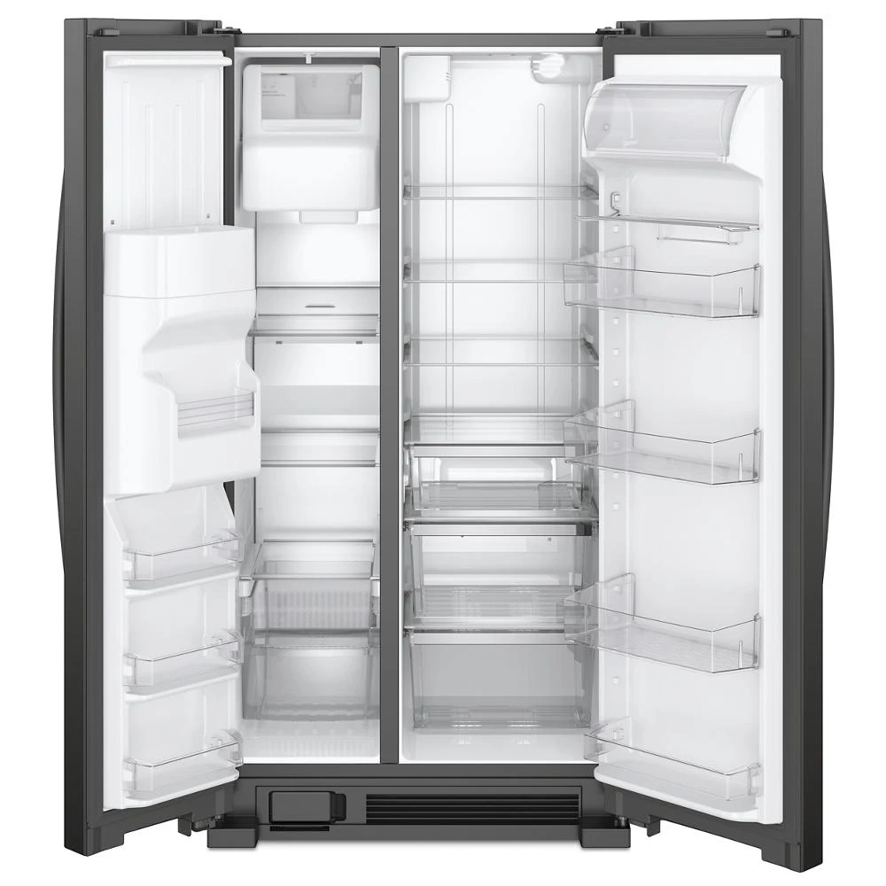 36-inch Wide Side-by-Side Refrigerator - 25 cu. ft. WRS325SDHB