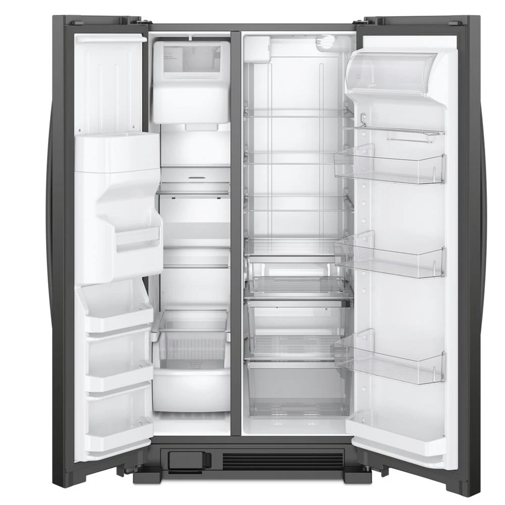 36-inch Wide Side-by-Side Refrigerator - 25 cu. ft. WRS325SDHB