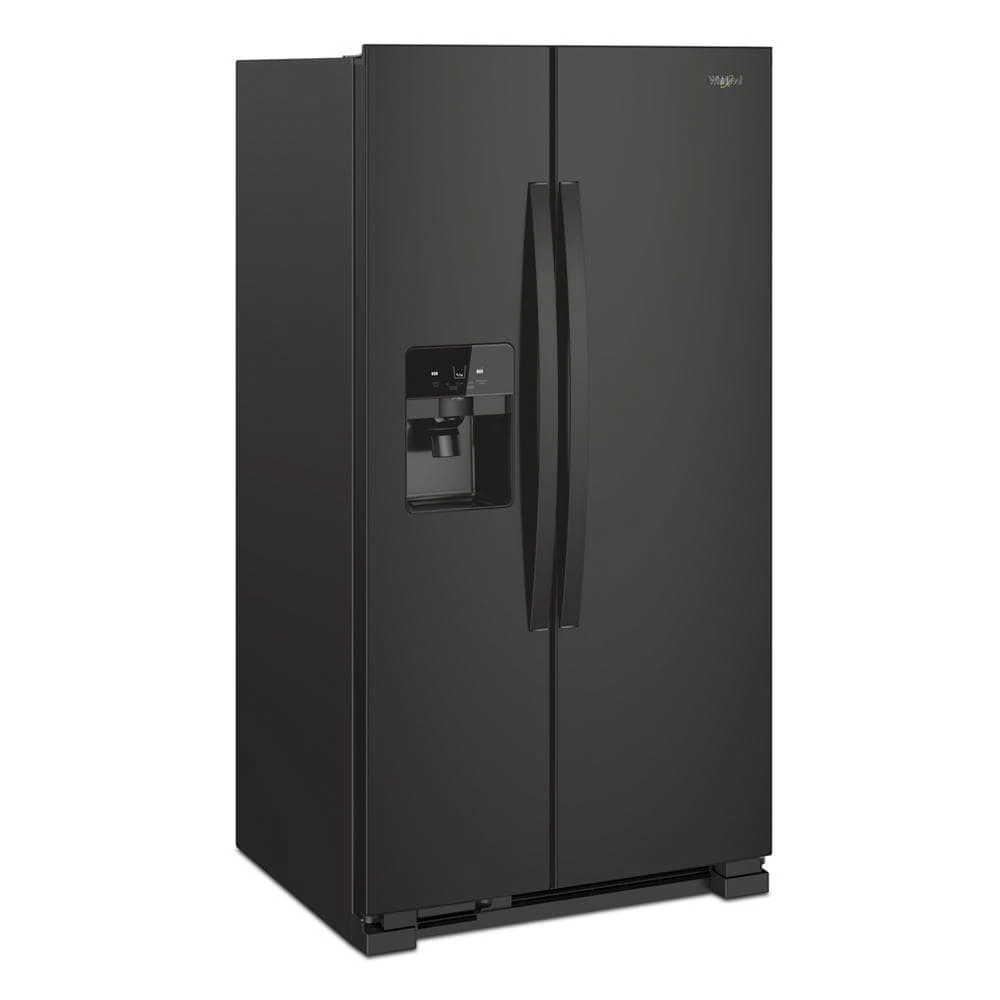 36-inch Wide Side-by-Side Refrigerator - 25 cu. ft. WRS325SDHB