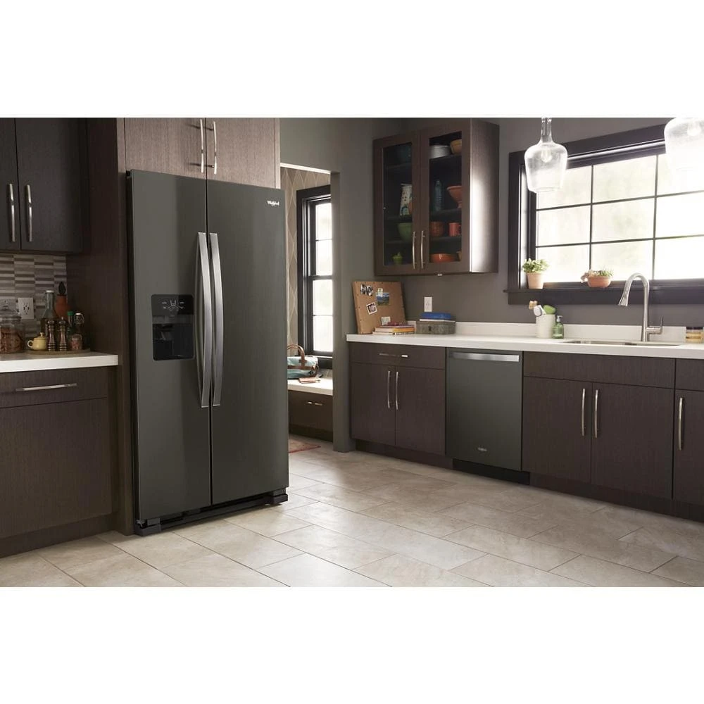 36-inch Wide Side-by-Side Refrigerator - 25 cu. ft. WRS325SDHV