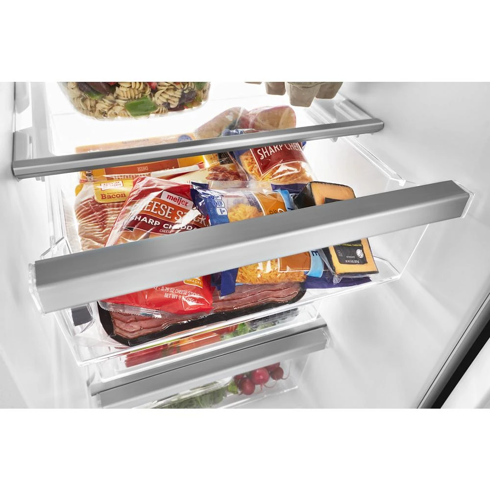 36-inch Wide Side-by-Side Refrigerator - 25 cu. ft. WRS325SDHW