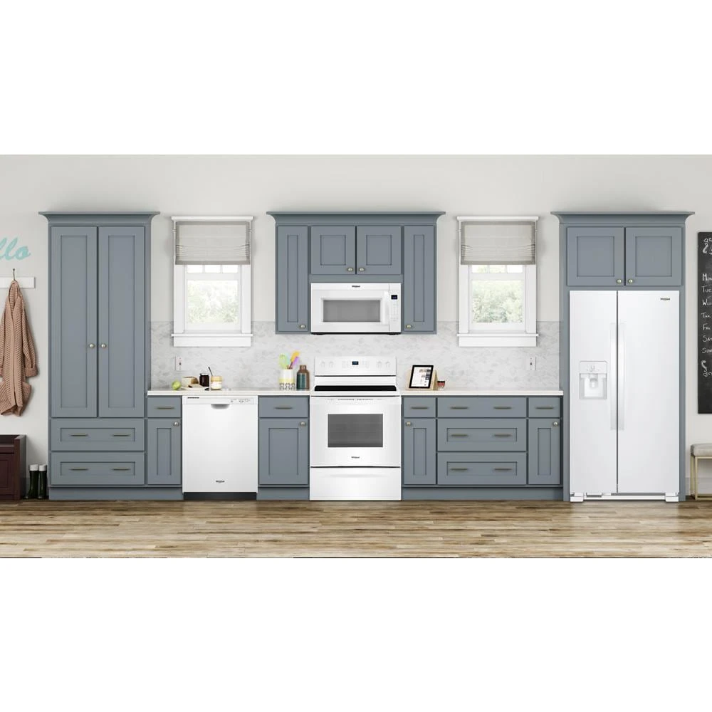 36-inch Wide Side-by-Side Refrigerator - 25 cu. ft. WRS325SDHW