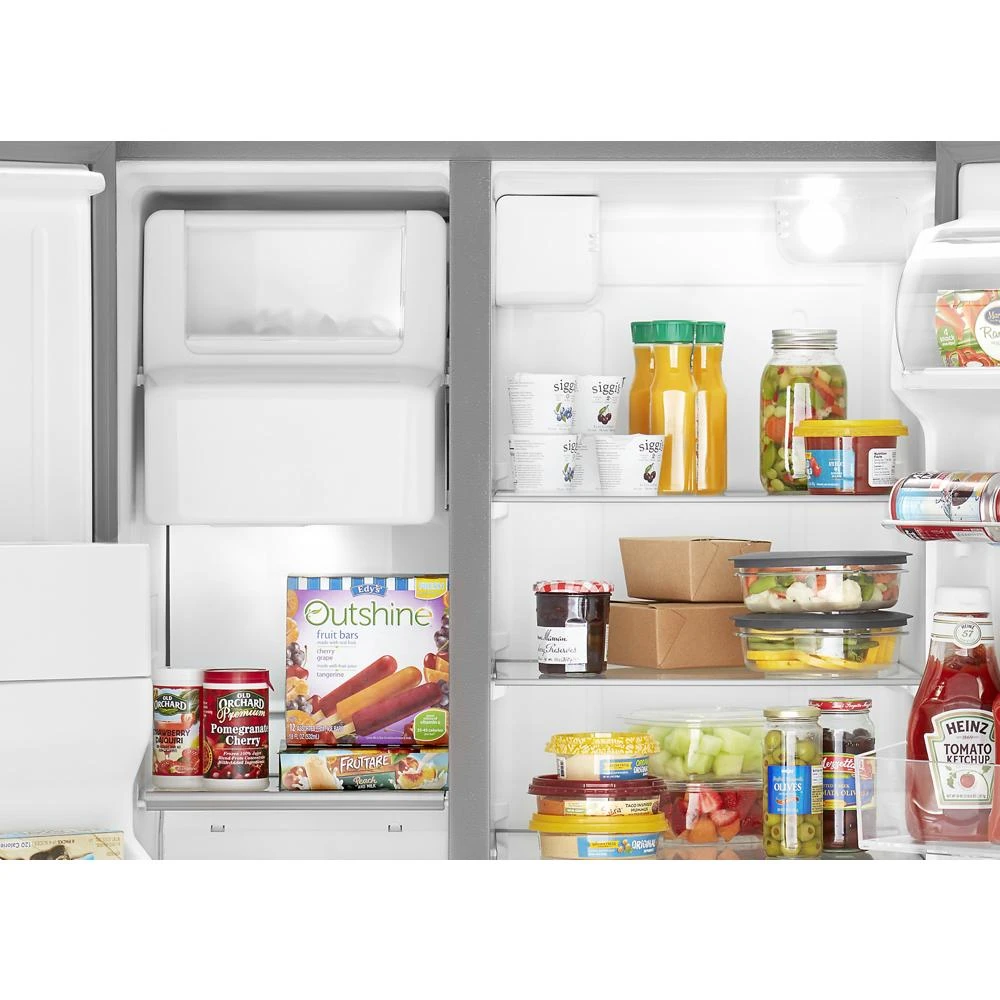 36-inch Wide Side-by-Side Refrigerator - 25 cu. ft. WRS325SDHZ