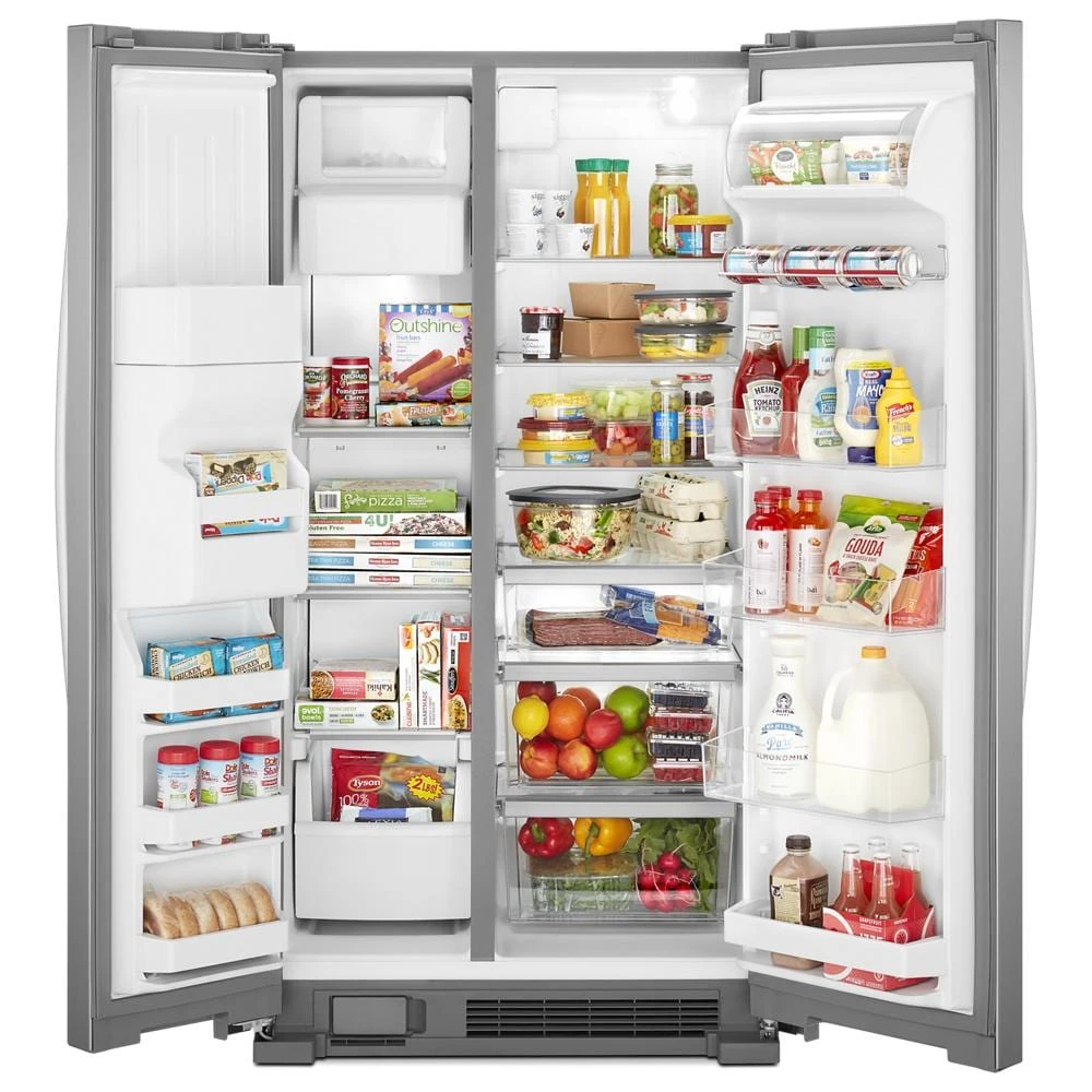36-inch Wide Side-by-Side Refrigerator - 25 cu. ft. WRS325SDHZ