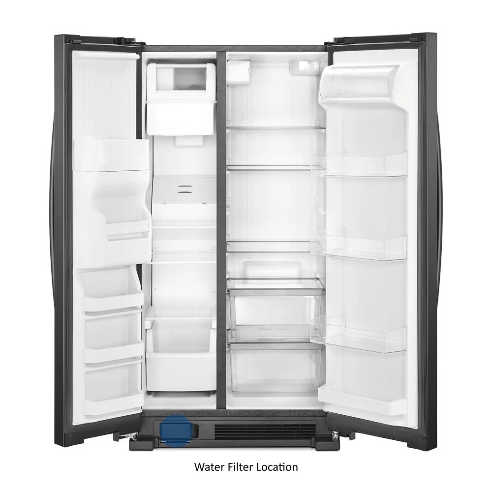 33-inch Wide Side-by-Side Refrigerator - 21 cu. ft. WRS331SDHB