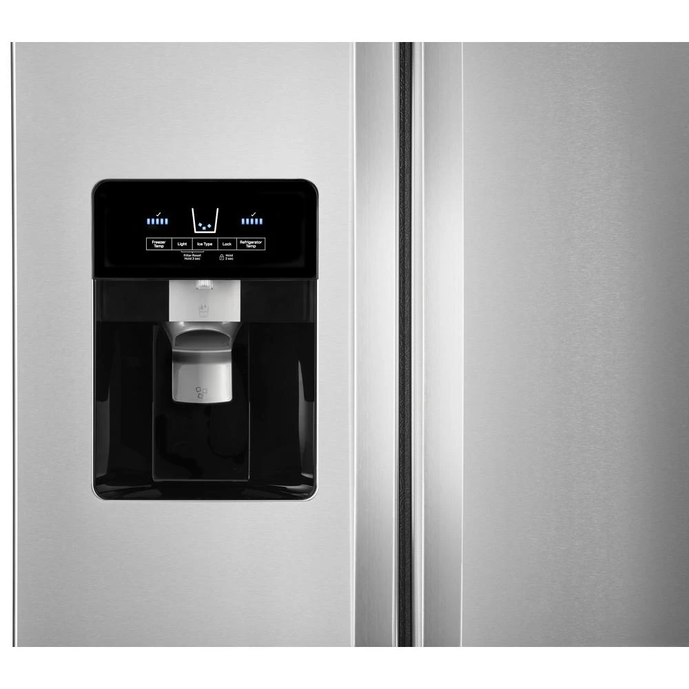 33-inch Wide Side-by-Side Refrigerator - 21 cu. ft. WRS331SDHM