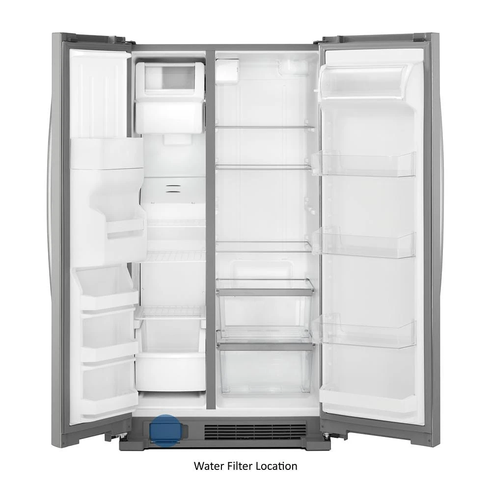 33-inch Wide Side-by-Side Refrigerator - 21 cu. ft. WRS331SDHM