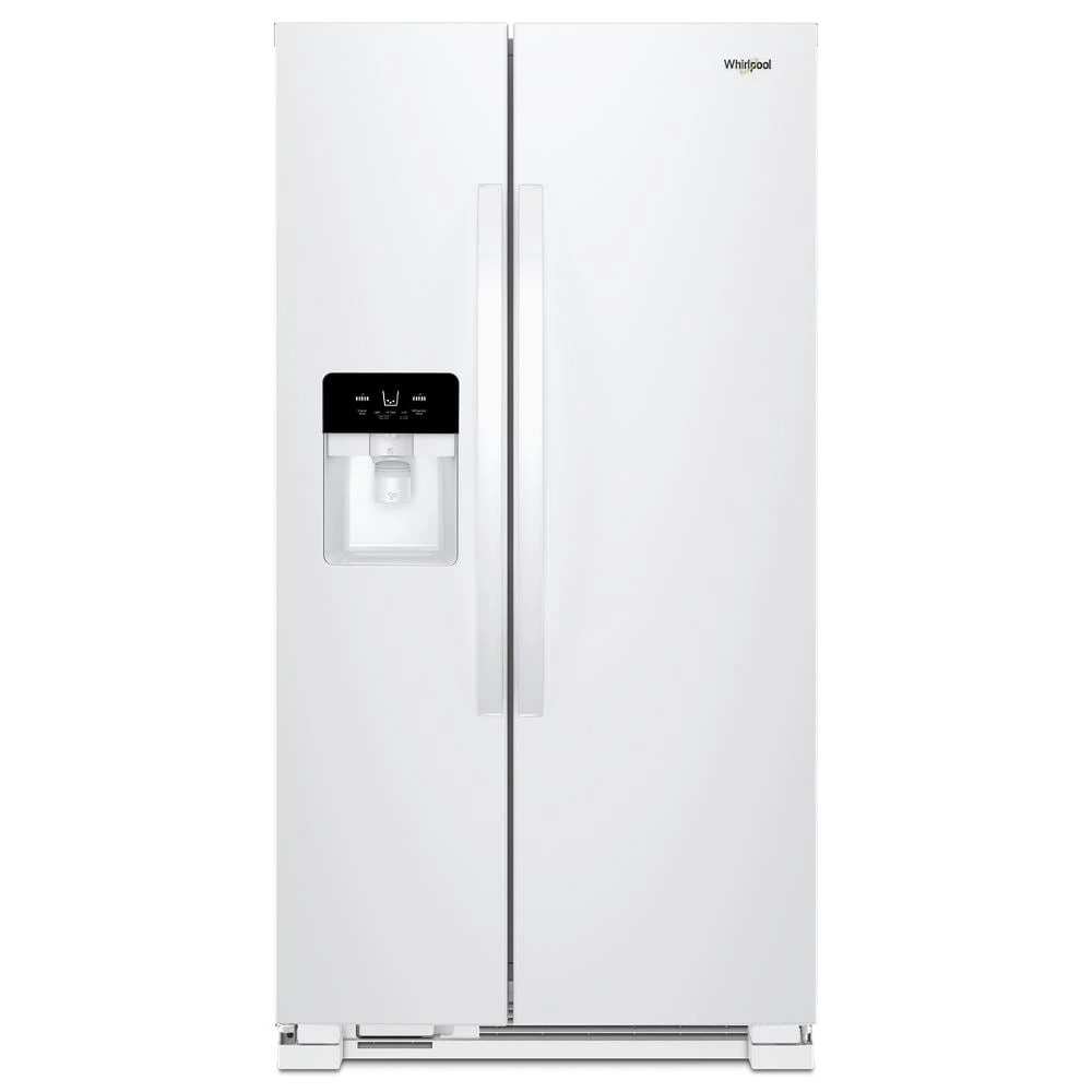 33-inch Wide Side-by-Side Refrigerator - 21 cu. ft. WRS331SDHW
