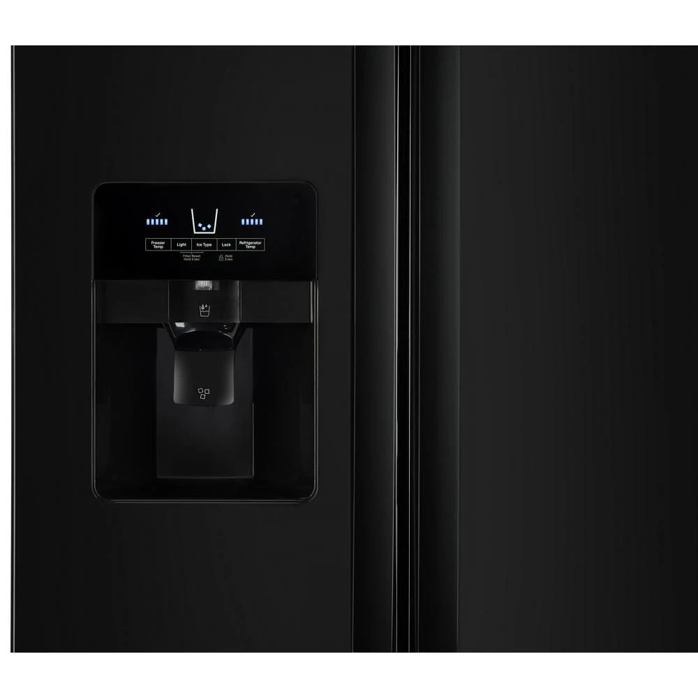 36-inch Wide Side-by-Side Refrigerator - 25 cu. ft. WRS335SDHB